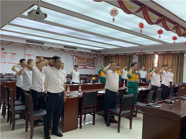 “奮斗百年路，啟航新征程”——永州紅獅黨支部召開“慶祝中國共產(chǎn)黨成立100周年”座談會